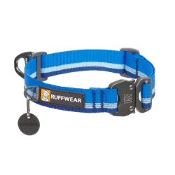 Bl� Top Rope halsb�nd med metalsp�nde - Ruffwear