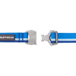 Bl� Top Rope halsb�nd med metalsp�nde - Ruffwear