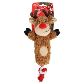  Julerensdyr med tov bamse