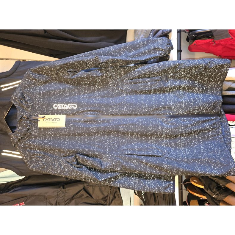 CATAGO lang regnjakke refleks S