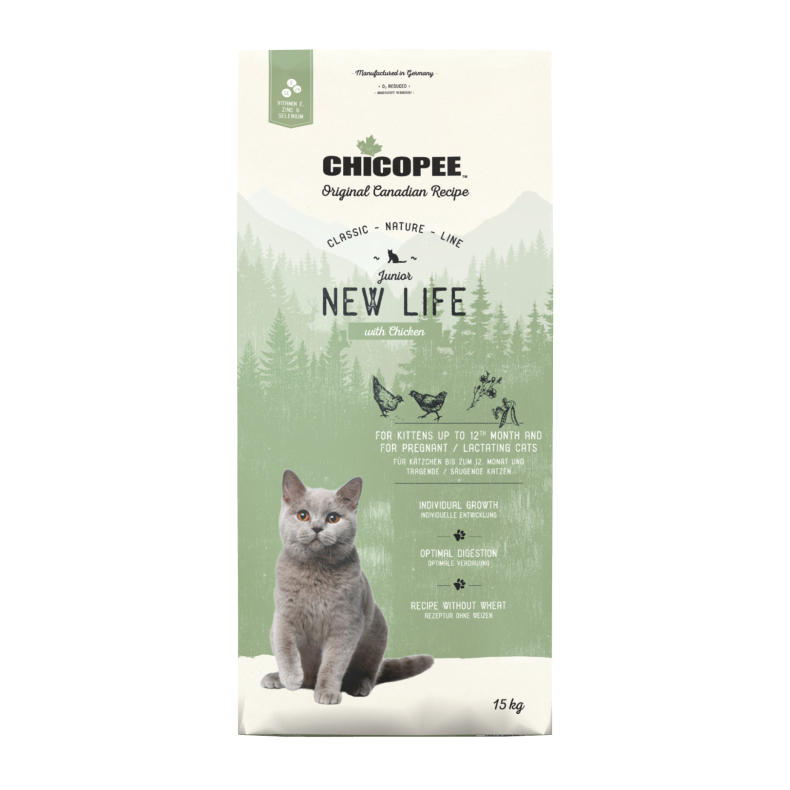 Chicopee Cat JUNIOR New Life Chicken