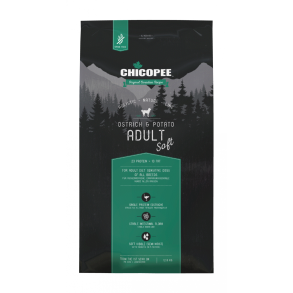 Adult Ostrich & Potato semisoft 2 kg - Chicopee Holistic Nature Line