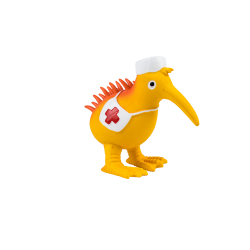 CARACTER Whistle Kiwi Nurse - Orange