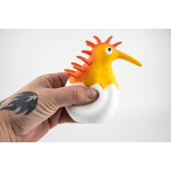 CARACTER Whistle Kiwi Baby - Orange