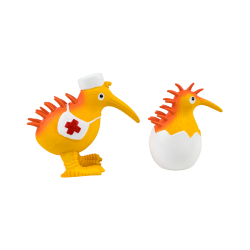 CARACTER Whistle Kiwi Baby - Orange