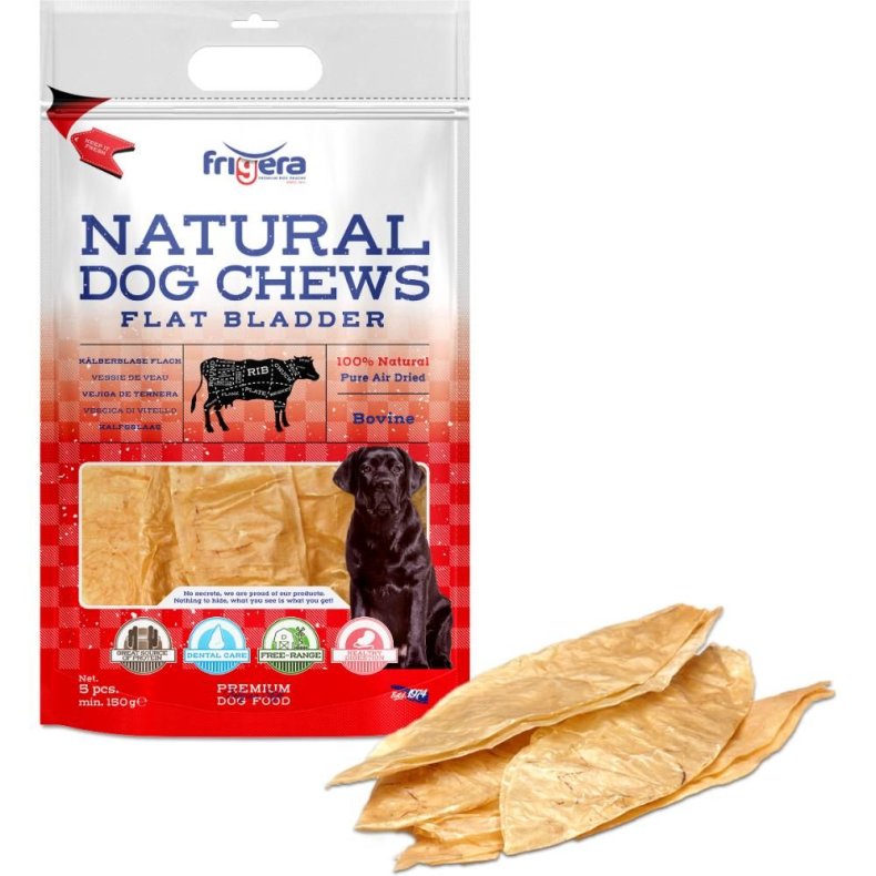 Naturel Dog Chews Okseblre flad 5 stk