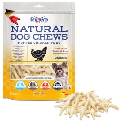 Naturel Dog Chews kyllingefdder puffede 250 g