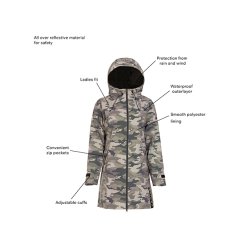 Paikka Human Recovery Regnfrakke Dame model