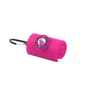 Kiwi Walker Etui til hundeposer - PINK