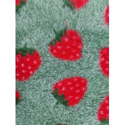 Vetbed med gummi bagside - Jordbr 