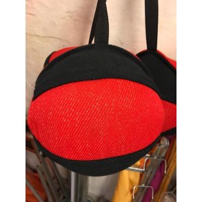 Stor bide stofbold med gummi og hndtag