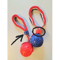 Gummi bold m/elastisk hndtag 70 mm