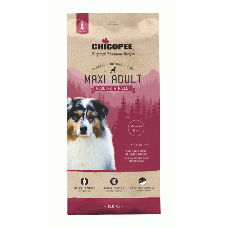 Chicopee Nature Line Maxi Adult - Poultry &amp; Millet
