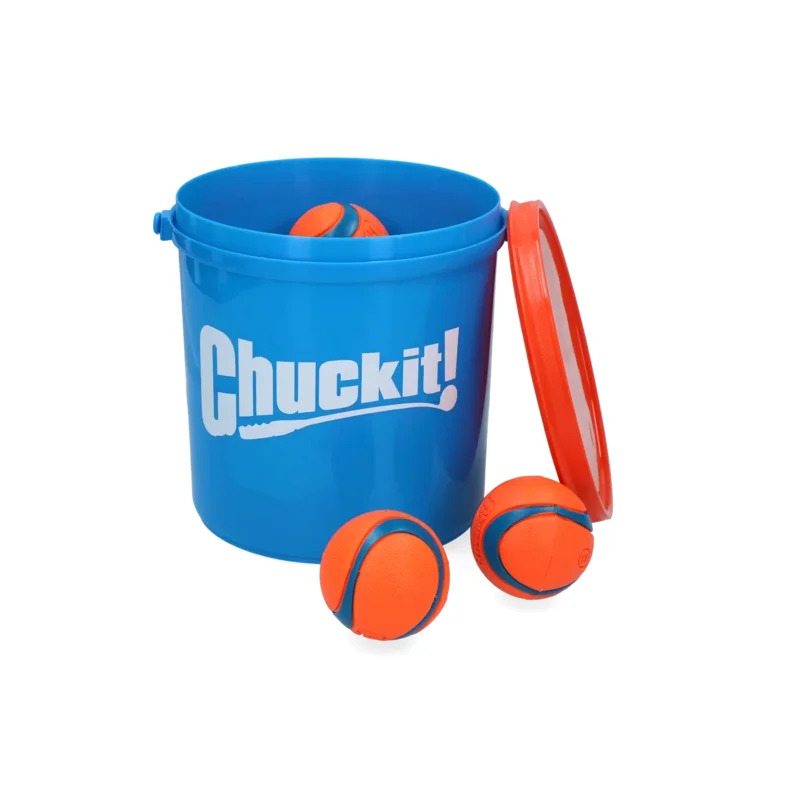 Chuckit spand med 8 ultra bolde i Medium