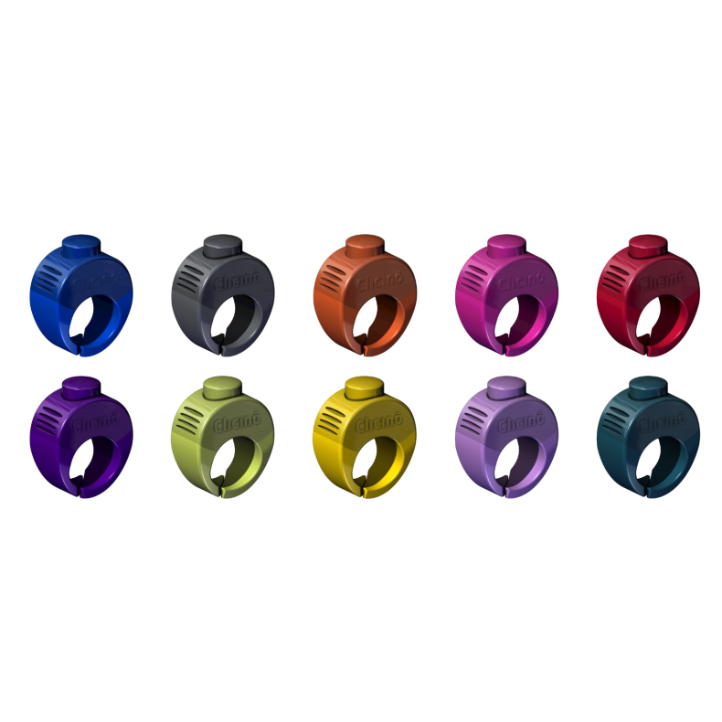 Clicino finger klikker XL Gul