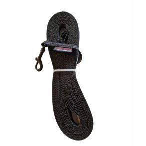 10 m flad webbing line m/hndtag