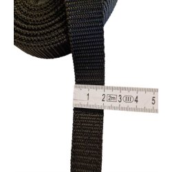 10 m flad webbing line m/hndtag