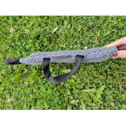 Flad bidepude teddy materiale - hvalp