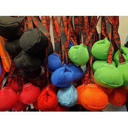 Bidebold - firkant Granat