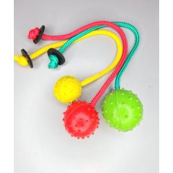 Hul gummibold m/knopper