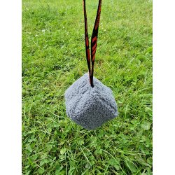 Bidebold - firkant i teddy materiale