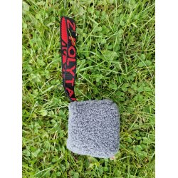 Bidebold - firkant i teddy materiale