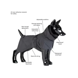 Paikka Refleks regndkken Sort