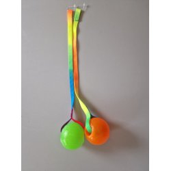 Flydebold med snor - 7,5 cm 