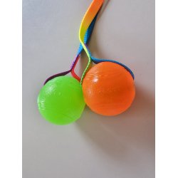 Flydebold med snor - 7,5 cm 