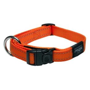 ROGZ halsbnd -orange refleks