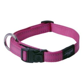 ROGZ halsbnd -Pink refleks