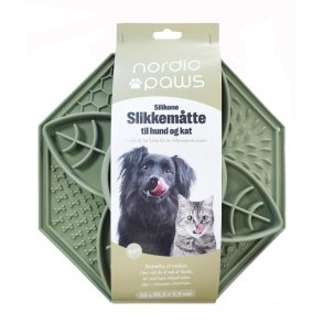 Slikkemtte 2 i 1 Grn, Nordic Paws