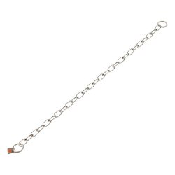 Kdehalsbnd rustfrit stl - mat