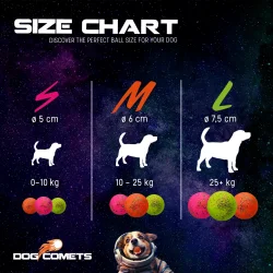 Dog Comet Stardust bold Large