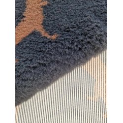 Vetbed med gummi bagside - Brun Schfer