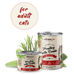 Fjerkr & Krabber m/fine gulerdder 12 x 195 gram