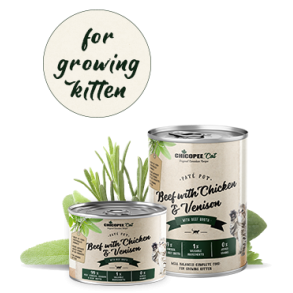 (Kitten) Kylling & Vildt med oksebouillon 12 x 195 gram