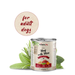 Chicopee Dog Adult Beef &amp; Rice 12 x 400 gram