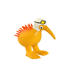 CARACTER Whistle White Helmet - Orange