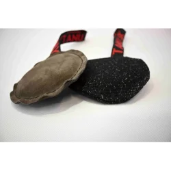 Bide Puck med hndtag, flad